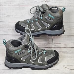 Red Head Boots Men’s Gray Black Teal 6M Waterproof Hiking Trail